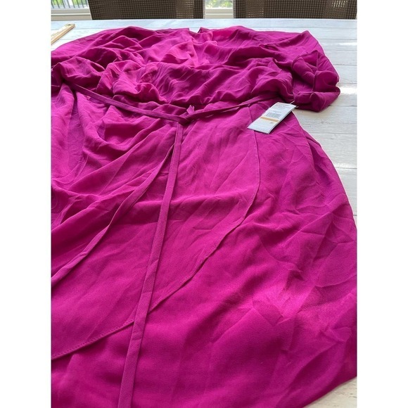 JESSICA HOWARD Womens Purple Blouson Dress Plus - Picture 6 of 7